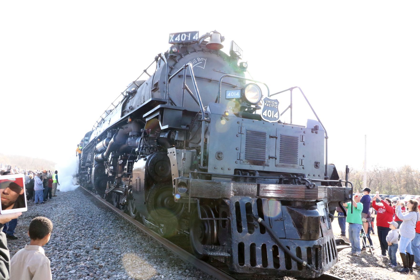 Wagoner welcomes Union Pacific's "Big Boy"